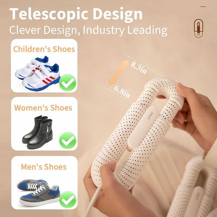 Сушилка для обуви Xiaomi Sothing Loop Stretchable Shoe Dryer таймером