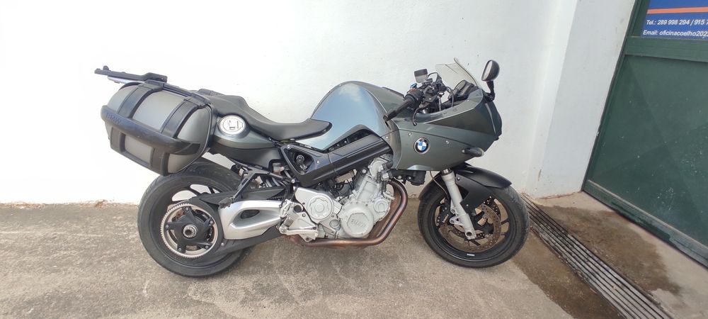 Bmw f800s com malas