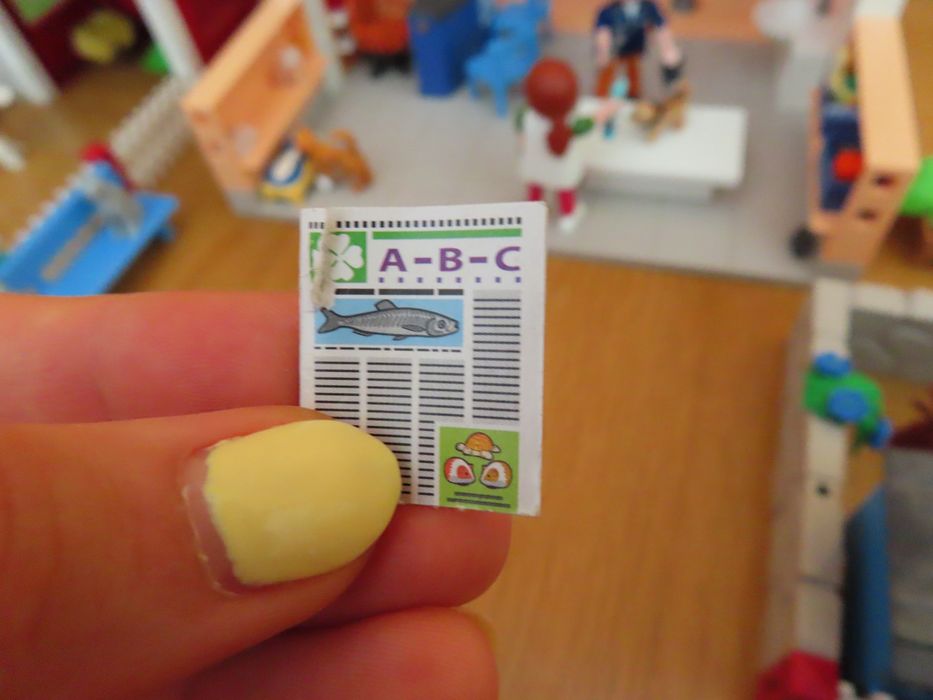 Hospital veterinário da playmobil