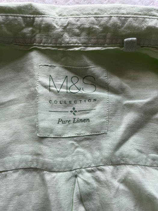 Koszula lniana marki M&S
