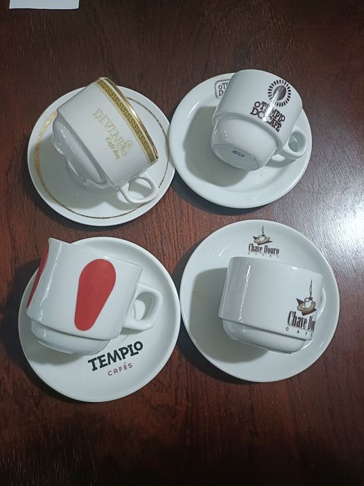 Chávenas almoçadeiras