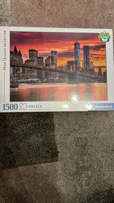 Puzzle 1500  szt Nowe
