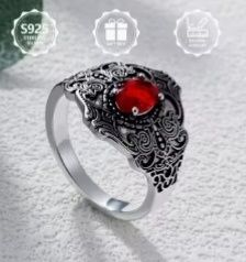 Pierścionek srebro 925