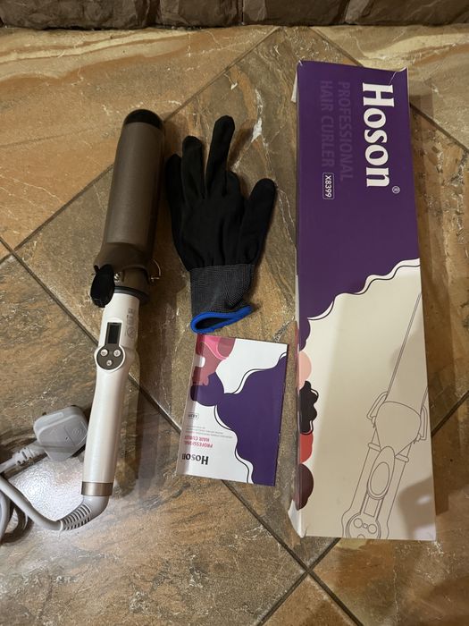 Професійні щипці для завивання волосся Hoson з керамічно- турмаліновим