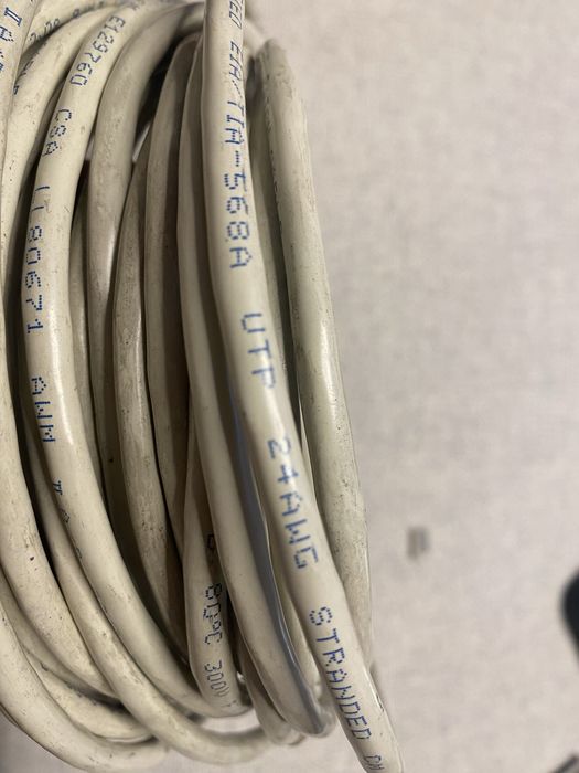 Cabo UTP Cat 5 com 10mts