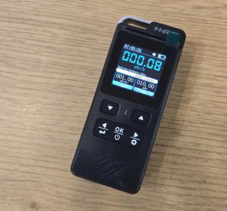 FNIRSI GC-02 лічильник Гейгера, дозиметр радіаційного випромінювання