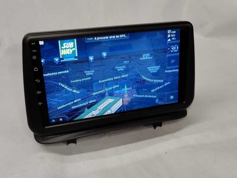 Renault Clio 3 Rádio Android CarPlay Android Auto sem Fios GPS 9"