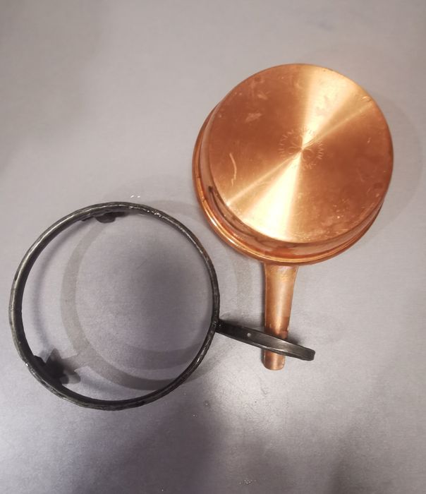 Palnik na spirytus miedziany sygnowany