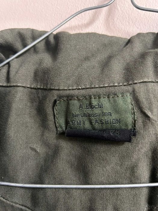 Kurtka przejściowa w stylu wojskowym - unisex - 100% bawełna