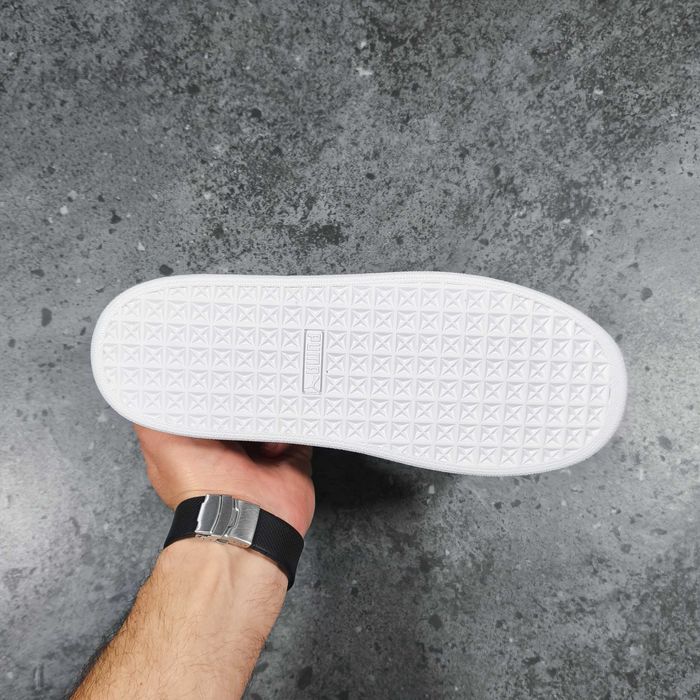 Кросівки чоловічі Puma Suede XL сірі замша розміри 38-45