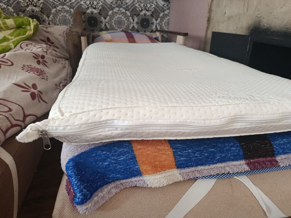 Детский ортопедический матрас-топпер Tempur-Pedic (Кокос + Латекс)