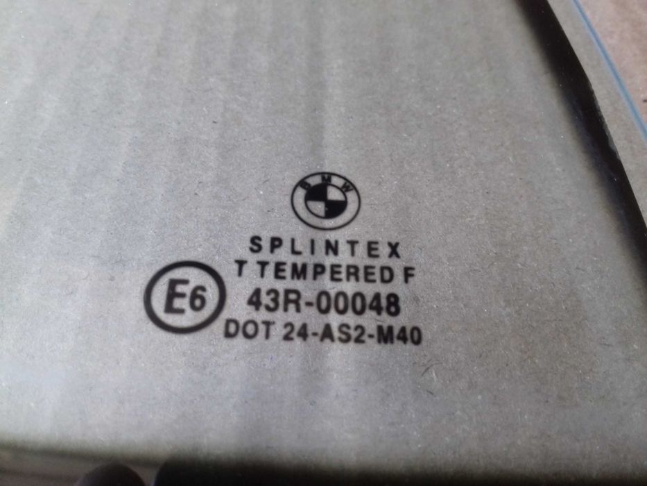 Oryginalne szyby BMW e36 sedan szyba drzwi przód tył trójkąt lewy prawy OE