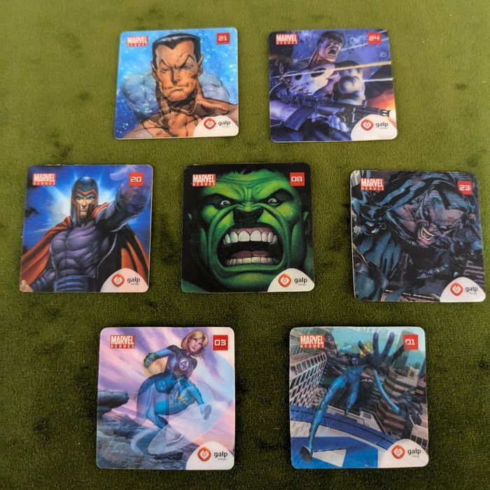 3D Картки Марвел, Marvel Heroes 2005