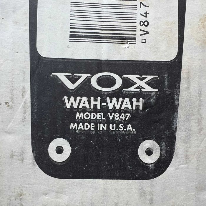 Vox Wah-Wah Pedal kaczka model V847 starsza wersja. Jak nowy