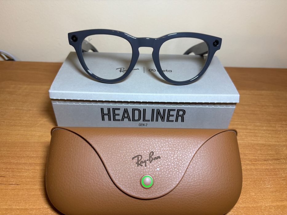 Gen 2 Smart okulary Ray Ban Meta RW4013 Headliner fotochromowe zielone