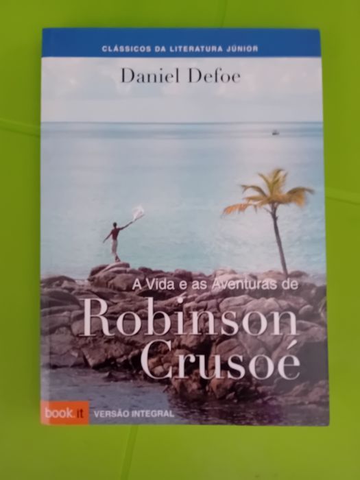 "A Vida e as Viagens de Robinson Crusoé" semi-novo