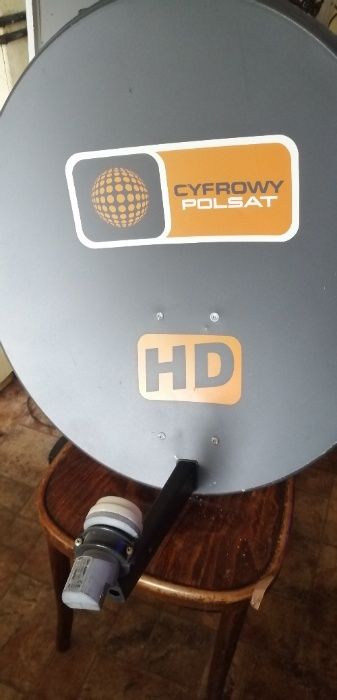 Montaż, ustawienie anten satelitarnych. Antena satelitarna 70 cm.