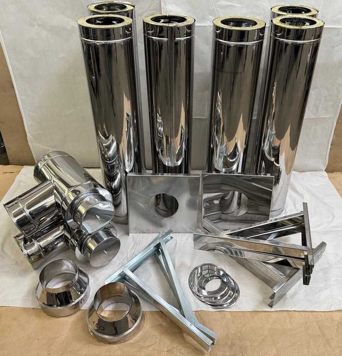 Вентиляція, витяжний зонт, димохід, кухонна витяжка, труба з оц. сталі