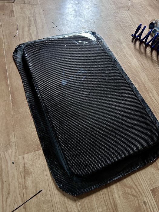 Zaślepka szyberdach bmw e46 drift coupe kjs Carbon włókno węglowe