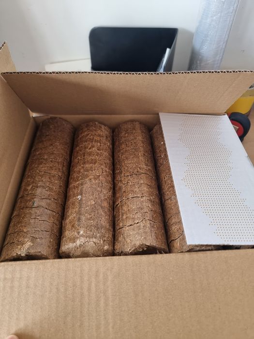 Pellets certificados  e briquetes