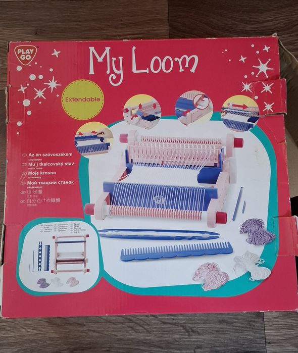 Warsztat tkacki dla dzieci My Loom