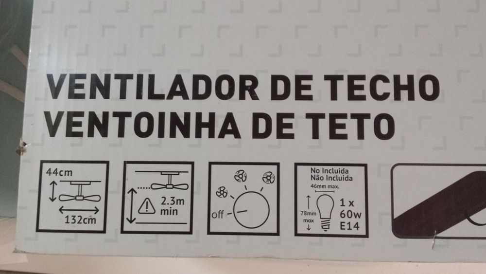 Candeeiro com ventoinha424492656818933762