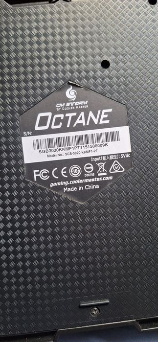 Teclado gamer octane membrana