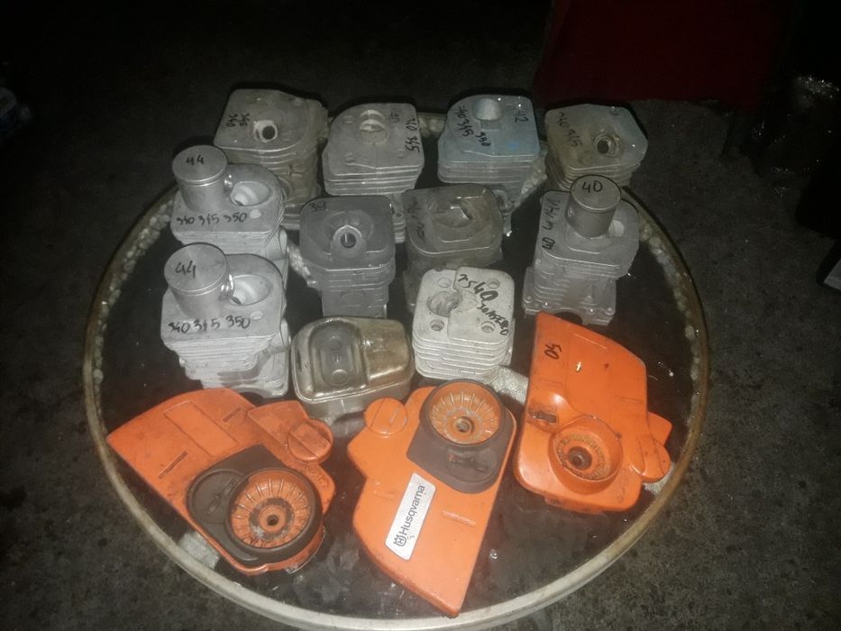 Tłok cylinder wał husqvarna 580bts570bts 370/380/170/180/357xp/359/353