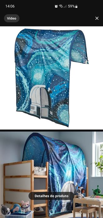 Dossel , acessorio beliche KURA