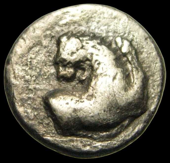 Moeda Grega de prata - Hemidracma de Trácia, Cherronesos 400-350 a.C.