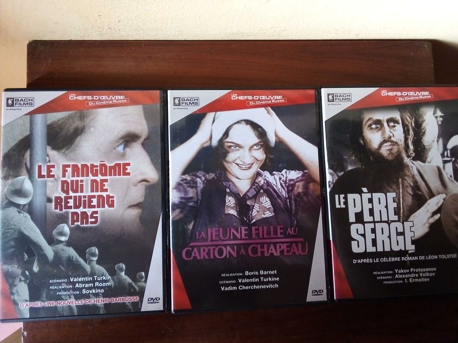 Les Chefs-D'Oeuvre Du Cinéma Russe Vol1 Obras Primas Cinema Russo 5DVD
