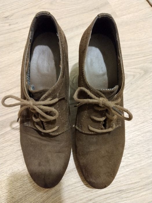 Buty koturny, botki na koturnie, 40/41