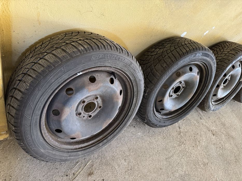 Jantes de 16" com furacao 5*108 com pneus