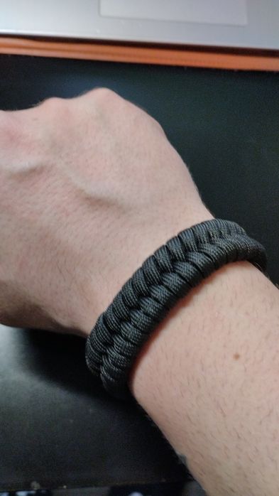 "Вождь" (Індеец)/ "Волк" браслет из паракорда 550