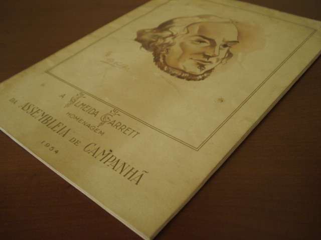 Livro Raro de Almeida Garrett, por Cruz Caldas -1954