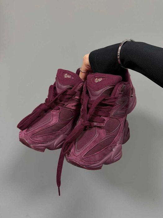 !SALE! New Balance 9060 Dark Cherry Premium 36 37 38 39 40 41 бордові