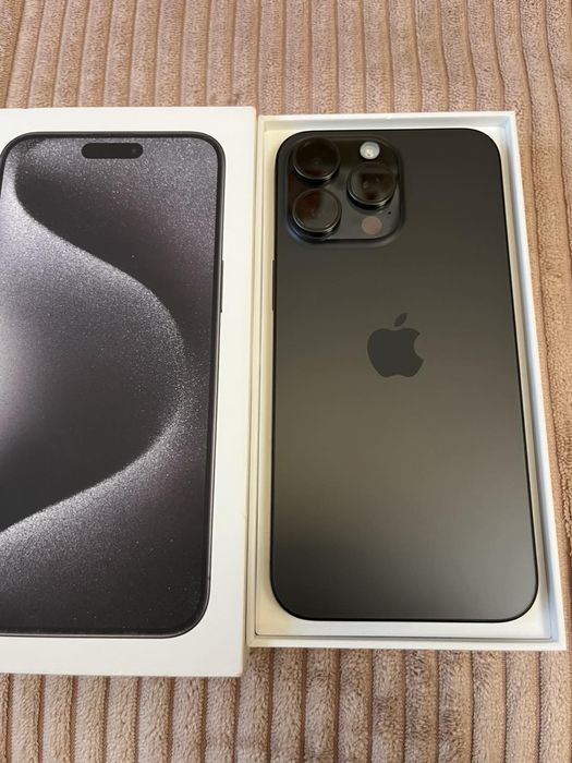 iPhone 15 Pro Max 256 Gb Black