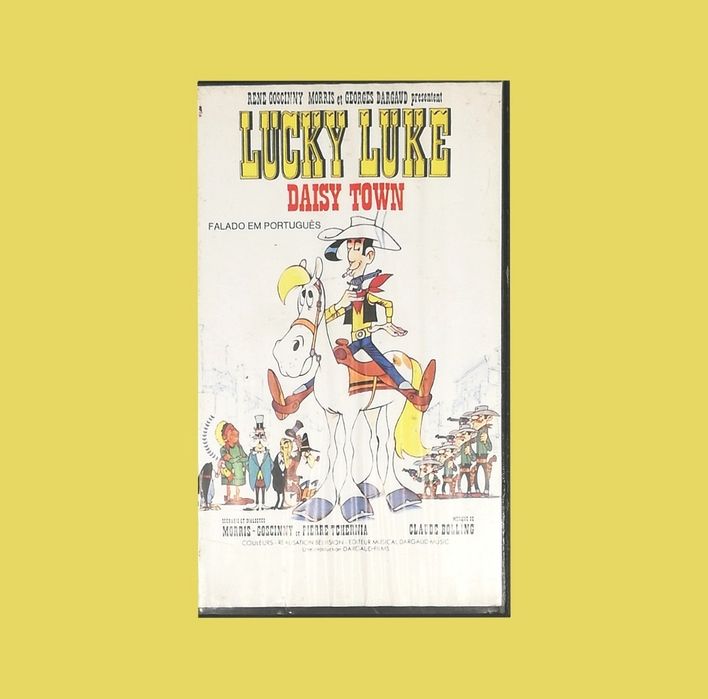Movie "Lucky Luke - Daisy Town", in original VHS format, 1971