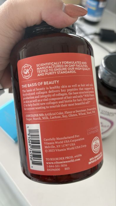 Colagenio em comprimidos