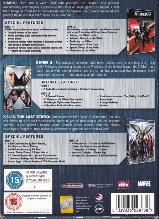 X-MEN Trilogy (Collectors' Edition)