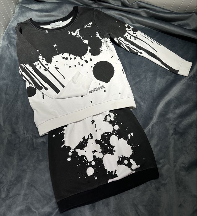 Komplet bluza+ spódniczka paprocki&brzozowski rozmiar M/L