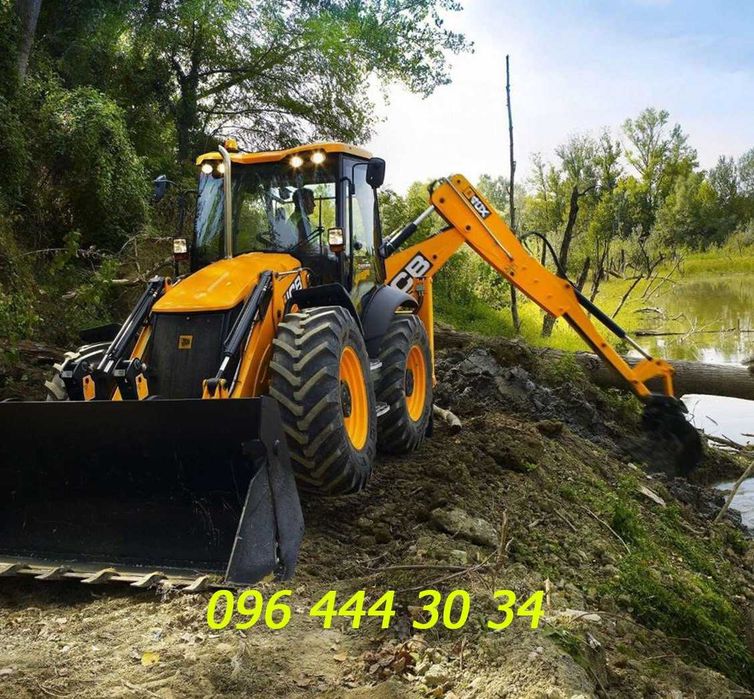 Екскаватоp Jcb-3-4cx.Вивiз Гpyнтy Mycopa;Щeбiнь,вiдсiв,пiдсипкa 10-30т