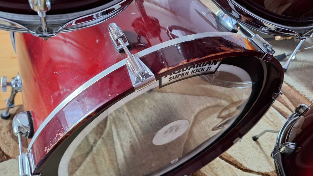 Perkusja Gretsch Catalina Maple 22" 10" 12" 14" Wine Red (Shell Set)