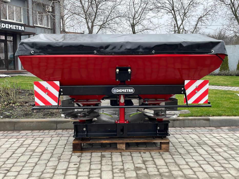 Розкидач добрив 1000 кг Лійка Разбрасыватель удобрений 1 тонна нерж