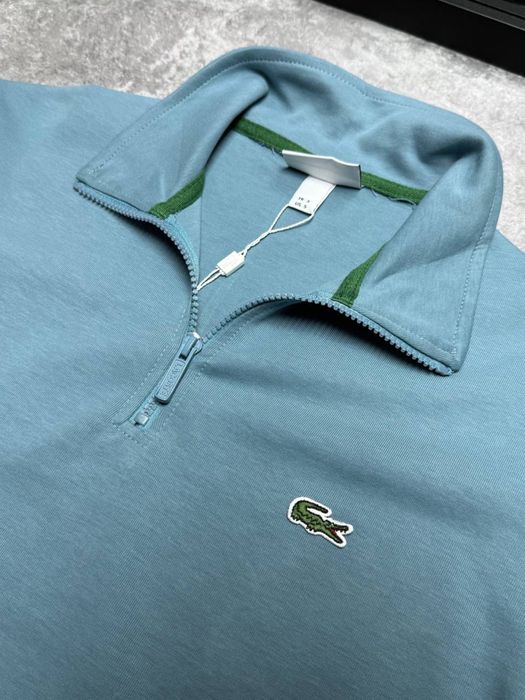 Lacoste 1/3 zip / Полузамок /Лакоста Всі розміри Нова