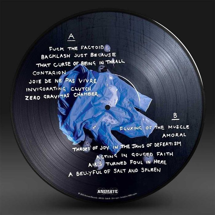 NAPALM DEATH - "Throes Of Joy In The Jaws Of Defeatism" Picture LP