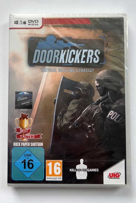 Door Kickers PC DVD-ROM NOWA + Steam Key Gra Taktyczna Strategia