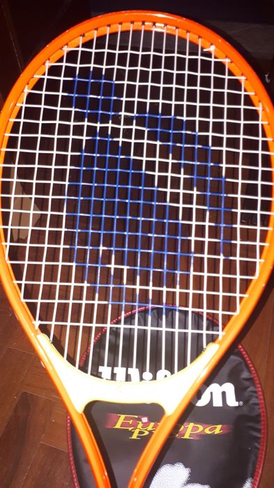 Raquete inesis e capa wilson