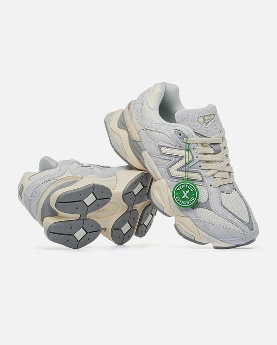 Женские кроссовки New Balance 9060 White&Grey. Размеры 36-40