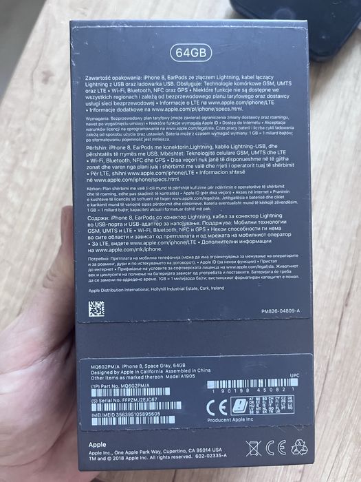 iPhone 8 64 gb telefon smartphone używany
